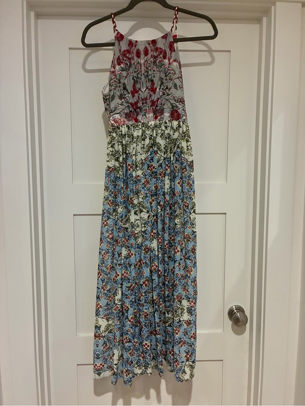 Anthropologie Adelise Beaded Halter Midi Dress - Picture 6 of 12